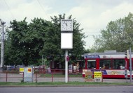 户外空白广告牌图片