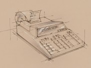 办公用品素描图片