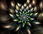 绚丽花纹背景图片