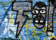 墙上的多彩涂鸦图片大全