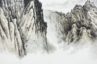 传统水墨山水国画图片