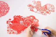 好看的传统手工剪纸窗花图片