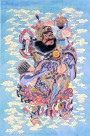 威武的门神彩绘图片