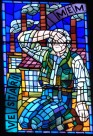 教堂玻璃彩色花窗图片大全
