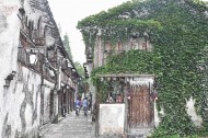 彩笔画乌镇图片大全