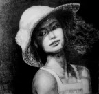 逼真人物素描图片