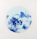 团山扇面图片大全