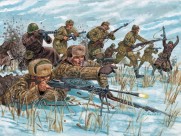 二战题材插画桌面壁纸