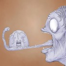 个性人物涂鸦图片