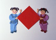 儿童场景纸雕图片大全