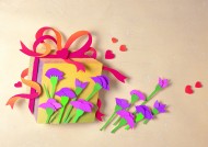 花朵场景纸雕图片大全