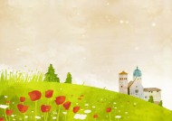 春天插画图片大全