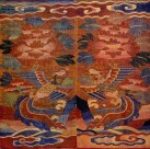 凤凰刺绣图案图片