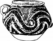 彩陶罐子图片
