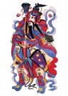 门神水彩画贴图片大全