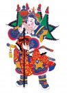 门神水彩画贴图片大全