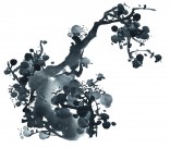 水墨花卉图片