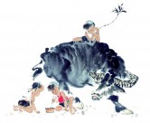 牧童绘画图片大全