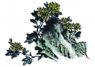 国画菊花图片