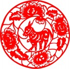 十二生肖剪纸图片大全