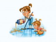 幽默卡通插画图片