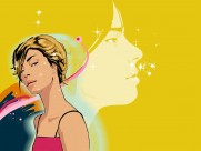 手绘都市时尚图片