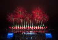 绚烂瑰丽的烟花图片