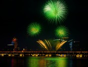 澳门国际烟花节的烟花图片