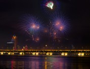 澳门国际烟花节的烟花图片