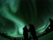 美丽的极光图片大全