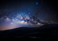 浩瀚的星空银河风景图片