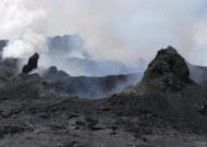 火山和岩浆风景图片