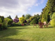 园林中桌椅景色图片大全