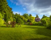 园林中桌椅景色图片大全