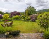 园林中桌椅景色图片大全