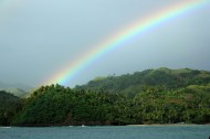 彩虹风景图片