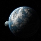 宇宙中的行星图片