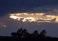 绚丽夕阳景色图片