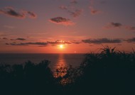日落夕阳图片