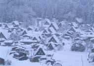 冬季的村庄图片