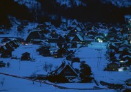 冬季的村庄图片