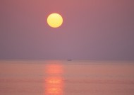 海边唯美日落图片大全