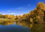 内蒙古乌兰布统公主湖自然风景图片