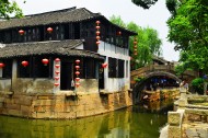 江苏甪直古镇人文风景图片