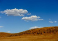 唯美内蒙古坝上草原秋季风景图片