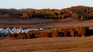 唯美内蒙古坝上草原秋季风景图片