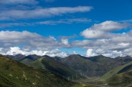 四川甘孜大气自然风景图片