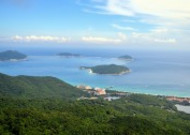 海南三亚亚龙湾海滨风景图片