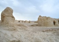 新疆吐鲁番高昌故城自然风景图片
