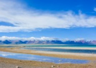 西藏羊卓雍措自然风景图片